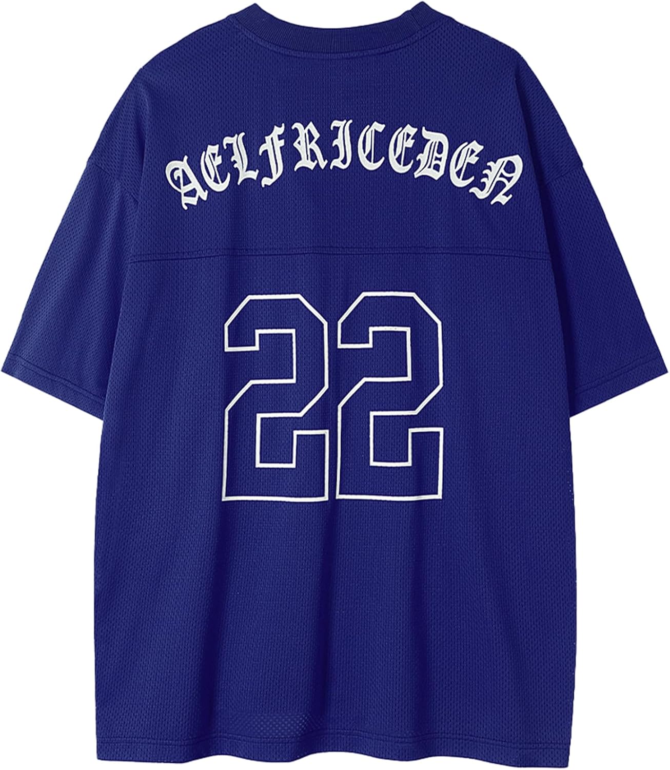 Aelfric Eden Mens Jersey Shirts Mesh Print Number Unisex Oversized Graphic Tees Short Sleeve Casual T Shirt Y2k Tops - Image 12