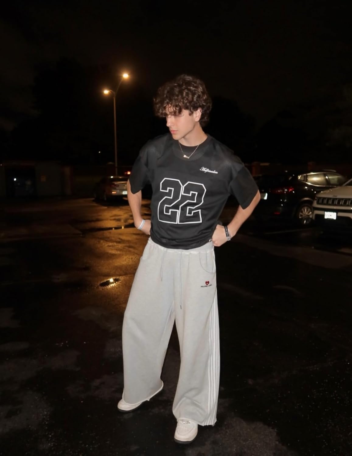 Aelfric Eden Mens Jersey Shirts Mesh Print Number Unisex Oversized Graphic Tees Short Sleeve Casual T Shirt Y2k Tops - Image 4