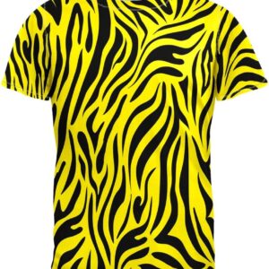 Animal World Zebra Print Pink Sublimated Adult