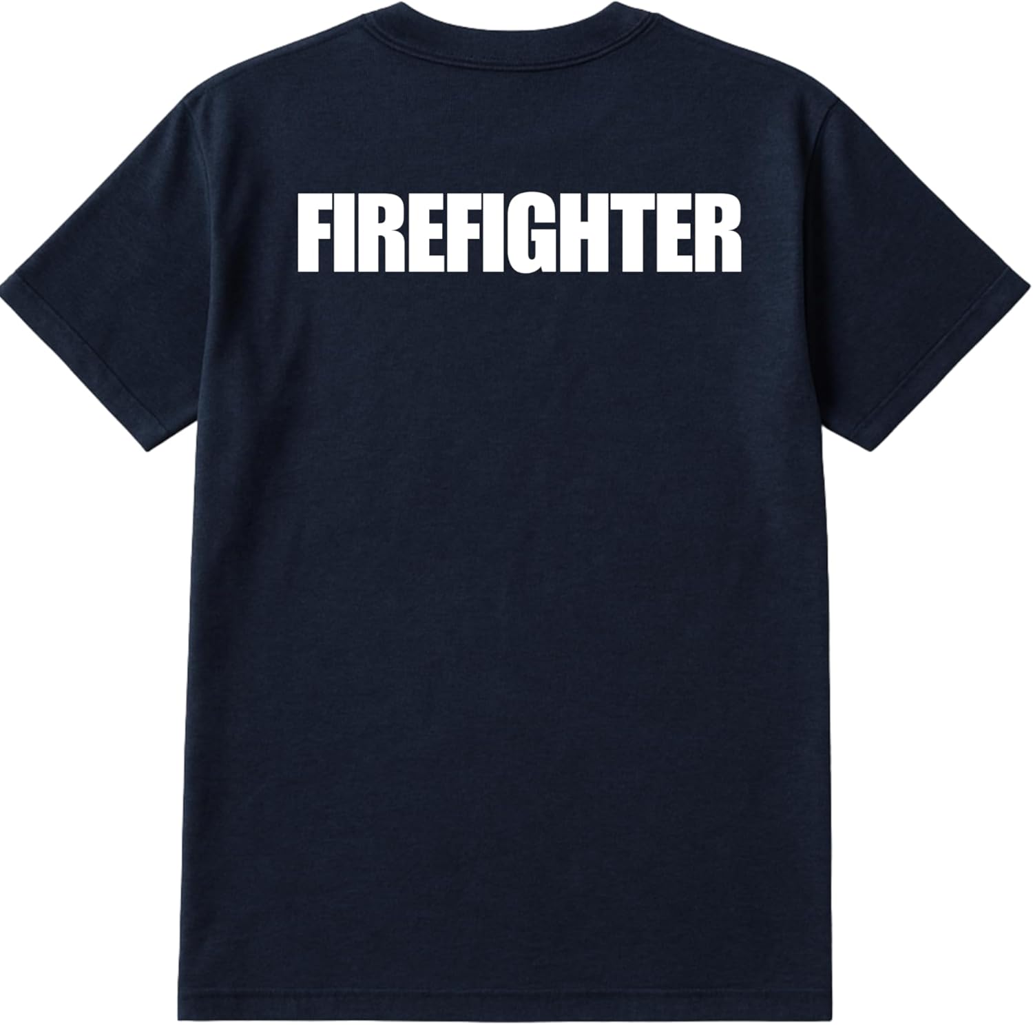 Bulk Firefighter T-Shirts \u2013 Cotton Blend Uniform Tees for Station Wear & Emergency Response \u2013 Printed in USA - Image 2