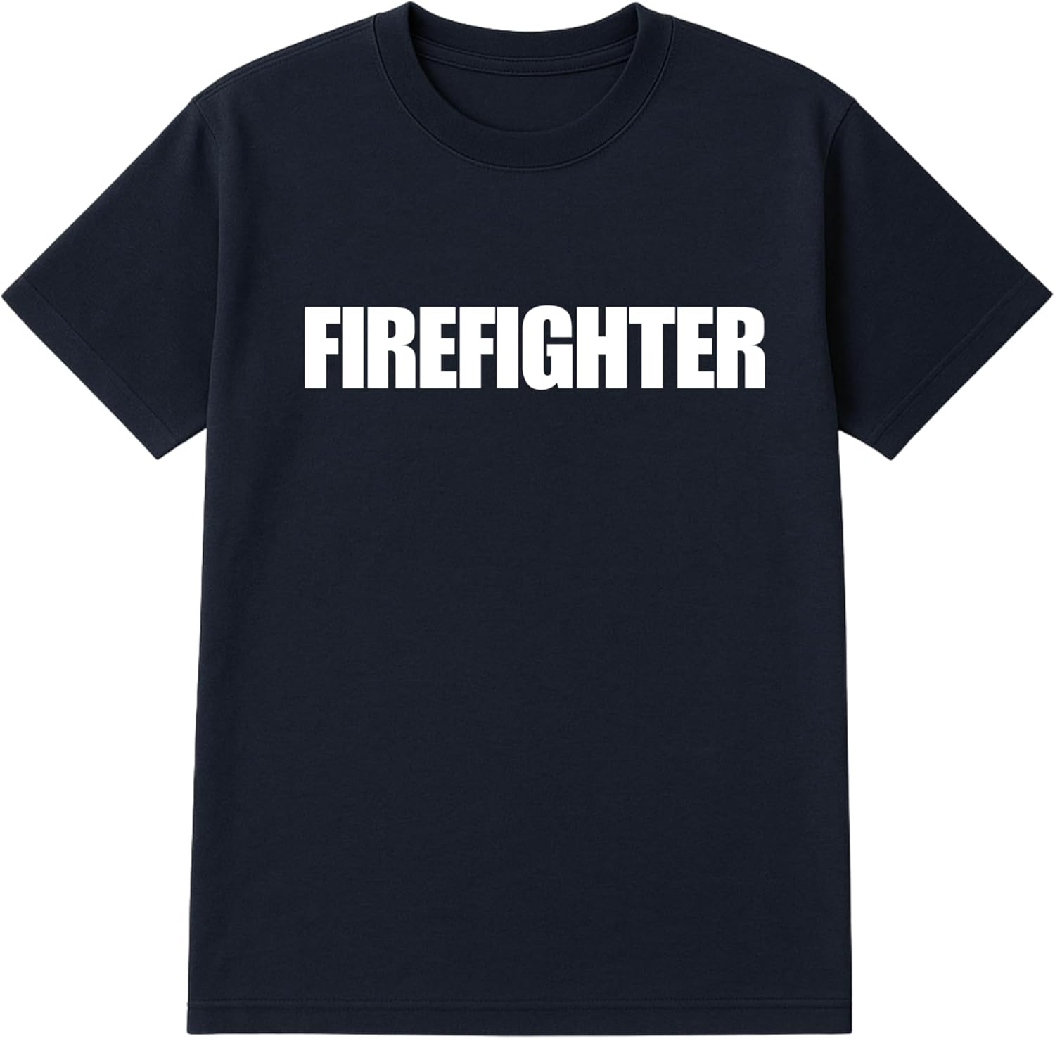Bulk Firefighter T-Shirts \u2013 Cotton Blend Uniform Tees for Station Wear & Emergency Response \u2013 Printed in USA