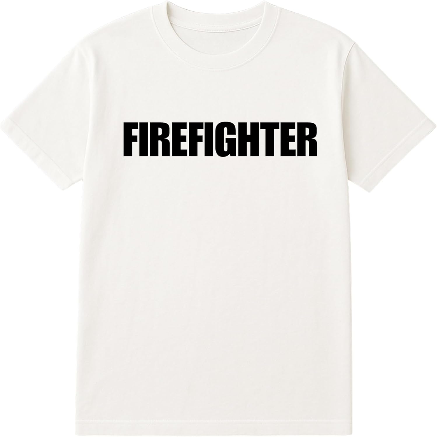 Bulk Firefighter T-Shirts \u2013 Cotton Blend Uniform Tees for Station Wear & Emergency Response \u2013 Printed in USA - Image 5