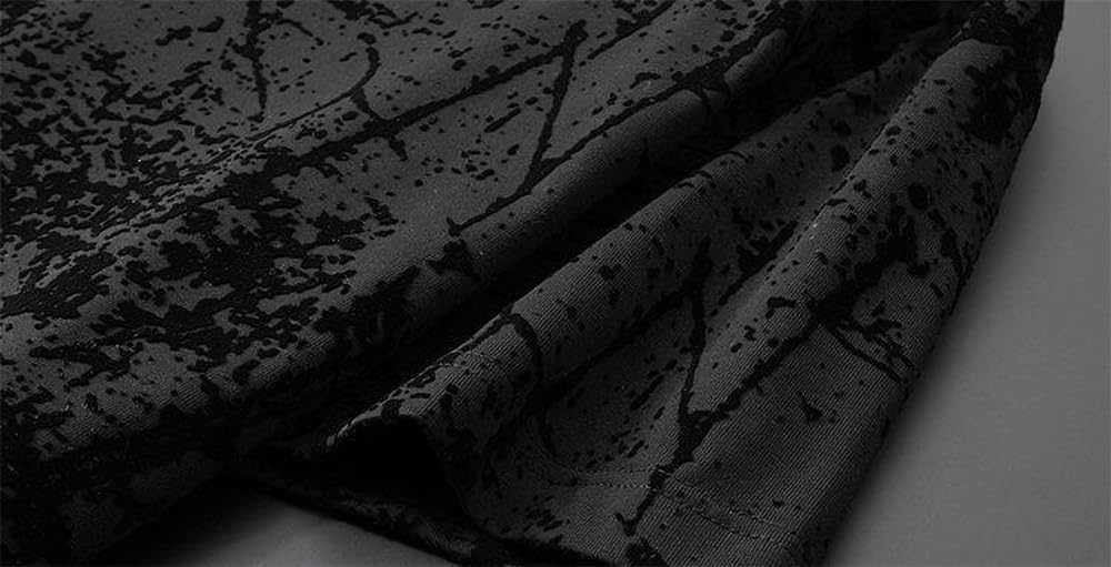 CXLCZNKG Men's T-Shirt Plus Size Printed Loose Fit Round Neck top for Men - Image 6