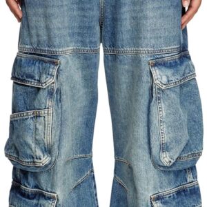 Diesel 1996 D-SIRE Relaxed Cargo Jeans