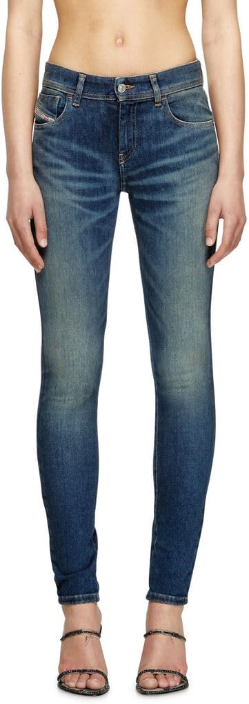 Diesel Skinny Jeans 2017 Slandy Medium Blue