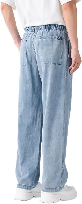 ERTXGBA Jeans Elastic Waist Casual Versatile Pants - Image 3