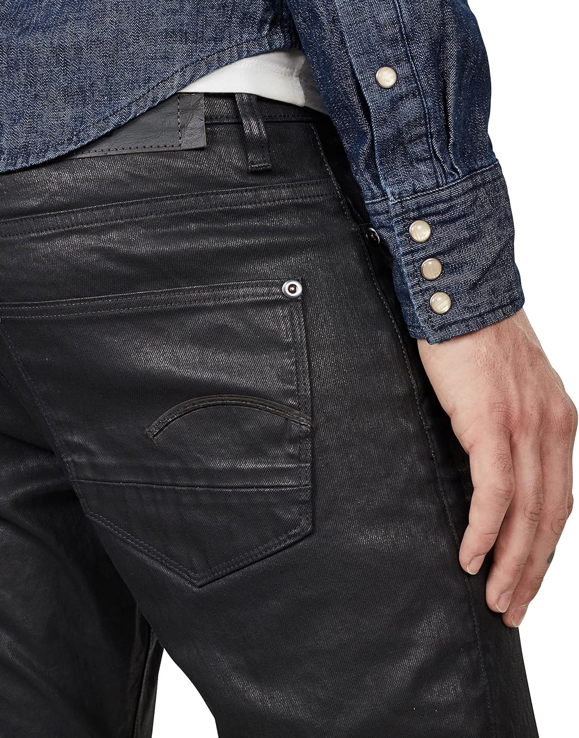 G-STAR RAW Men's Revend Skinny Fit Jeans-Closeout - Image 3