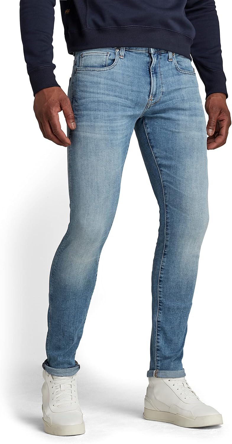 G-STAR RAW Men's Revend Skinny Fit Jeans-Closeout - Image 12
