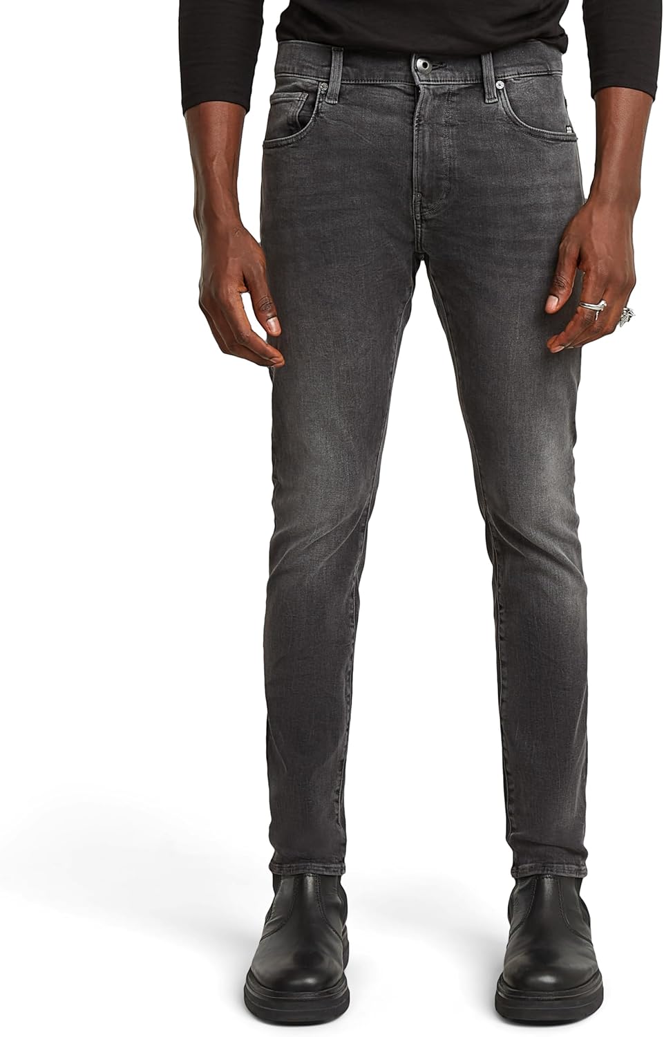 G-STAR RAW Men's Revend Skinny Fit Jeans-Closeout - Image 17