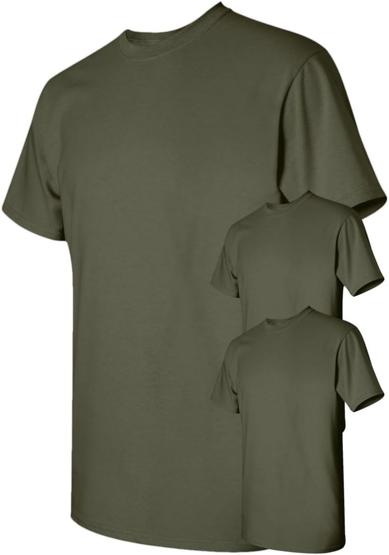 Gildan Men's Plain Solid Shirt - Image 3