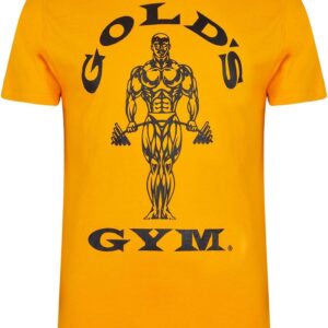 Golds Gym Men's Muscle Joe T Shirt - US L - Gold