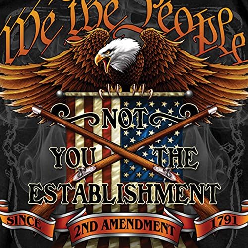 Hot Leathers We The People 1% Cotton Double Sided Printed Biker - Image 2