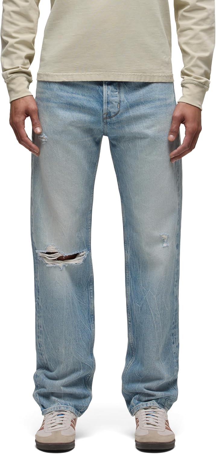 HUDSON Men's Wes Straight Leg Jean - Image 11