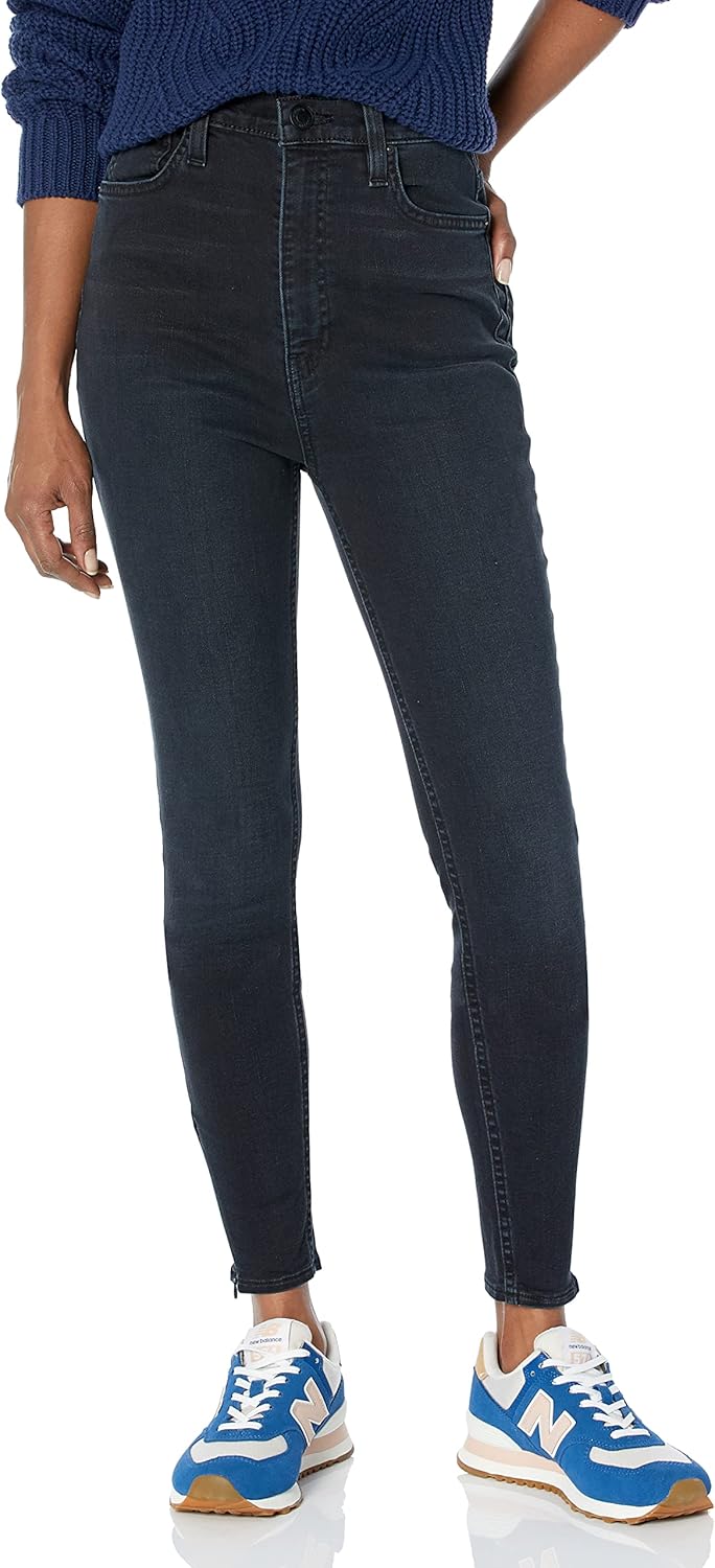 HUDSON Women's Centerfold Extreme High Rise Super Skinny Jean - Image 8