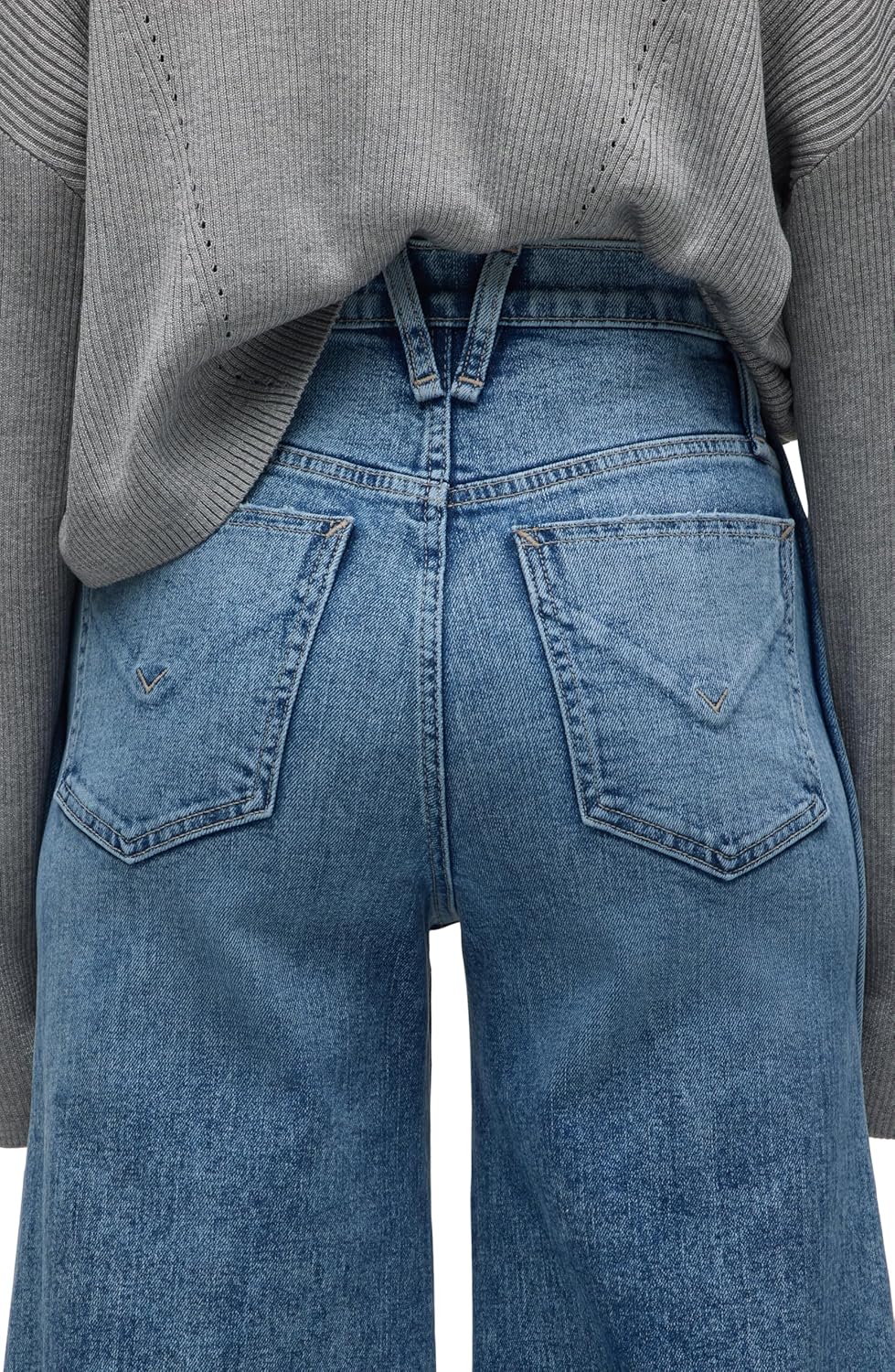 Hudson Women's James High Rise Wide Leg Jean - Image 6