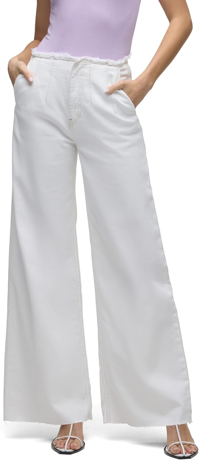 Hudson Women's James High Rise Wide Leg Jean - Image 22