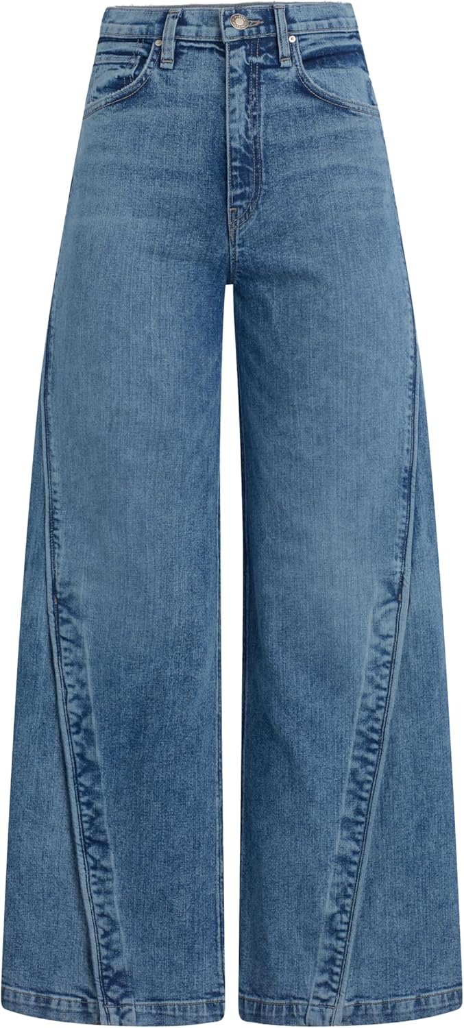 Hudson Women's James High Rise Wide Leg Jean - Image 10