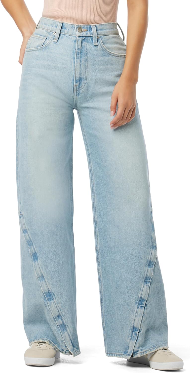 Hudson Women's James High Rise Wide Leg Jean - Image 21