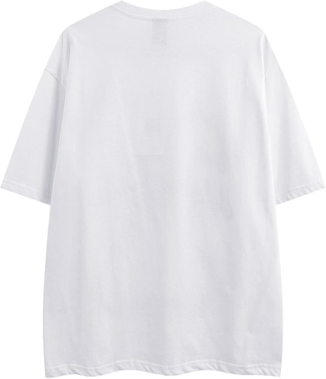 Laixton Women's Graphic Tees Shirt Unisex Hipster Printed Cotton Oversized T-Shirt Streetwear Aesthetic Casual Tee Top - Image 3