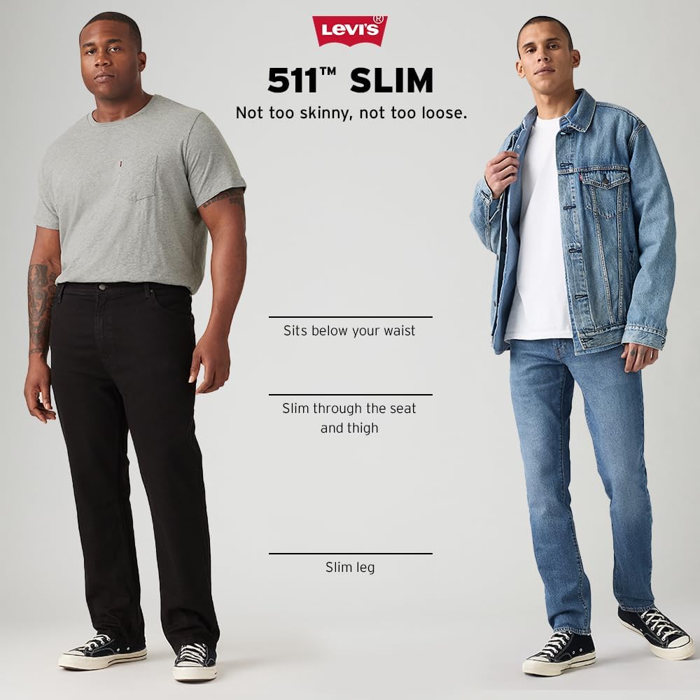 Levi's Men's 511 Slim Fit Jeans (Also Available in Big & Tall) - Image 4