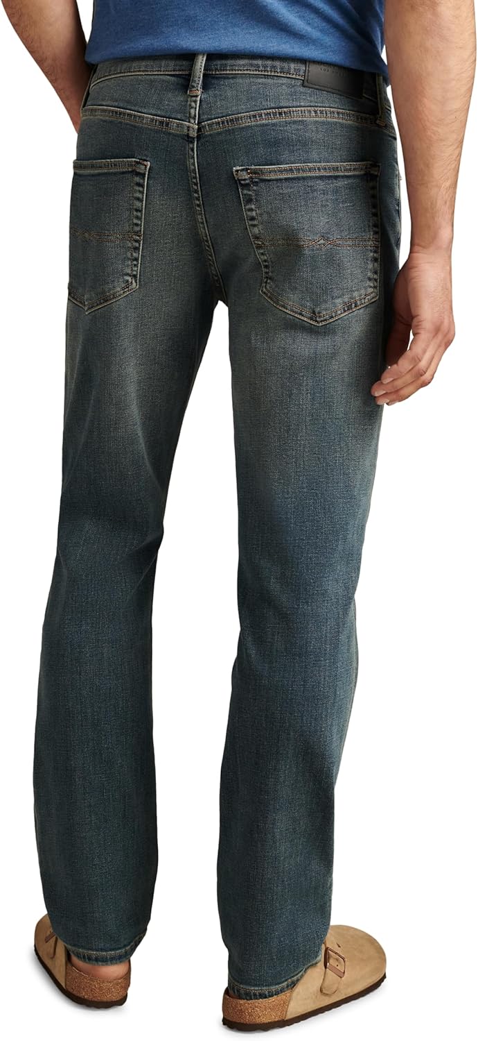 Lucky Brand Men's 223 Straight Coolmax Stretch Jean - Image 4