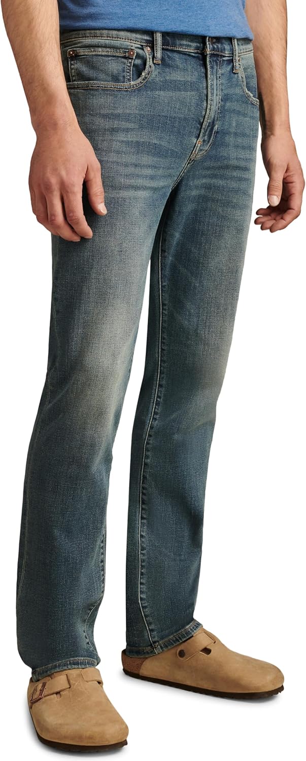 Lucky Brand Men's 223 Straight Coolmax Stretch Jean - Image 2