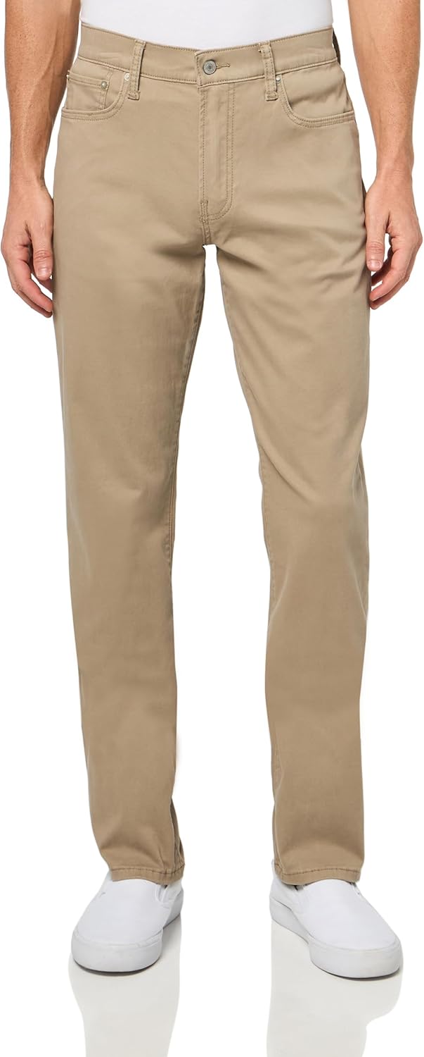 Lucky Brand Men's 410 Athletic Sateen Stretch Jean, Sandstone