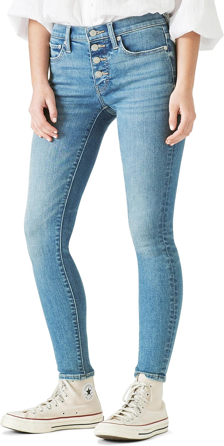 Lucky Brand Women's Mid Rise Ava Skinny Jean - Image 2