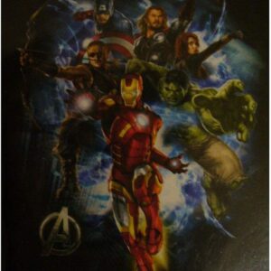 Marvel Bioworld Avengers Men's T-Shirt Black XL