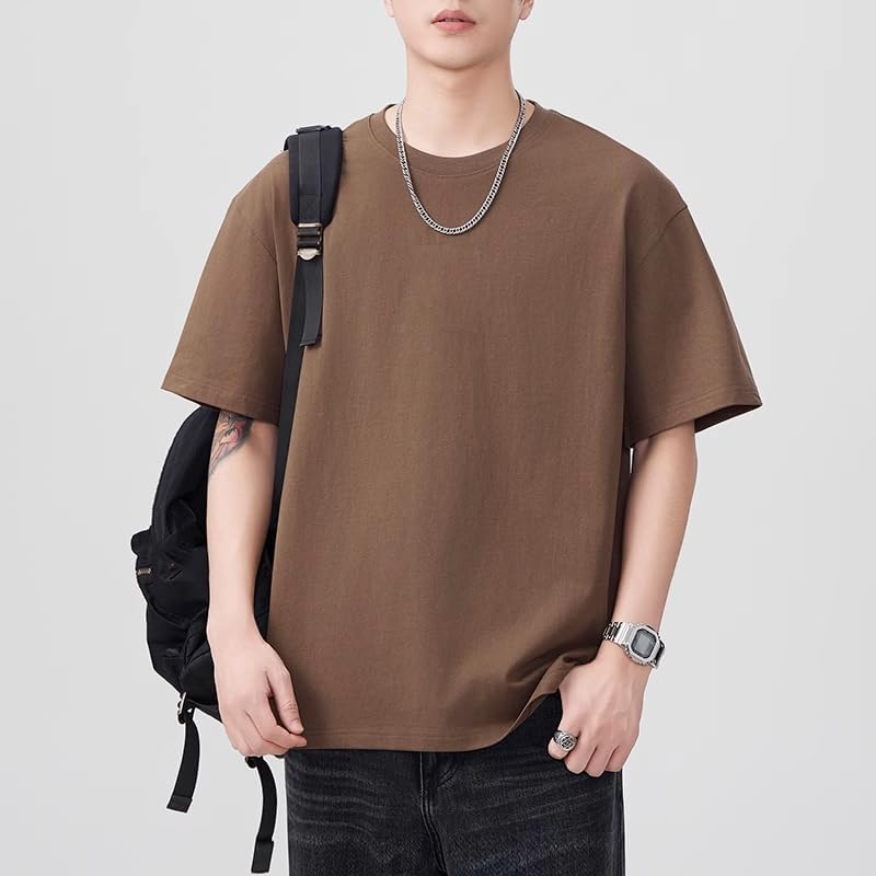 Men's Printed Japanese Streetwear Short Sleeve T-Shirt for Casual Wear-White-Large - Image 4