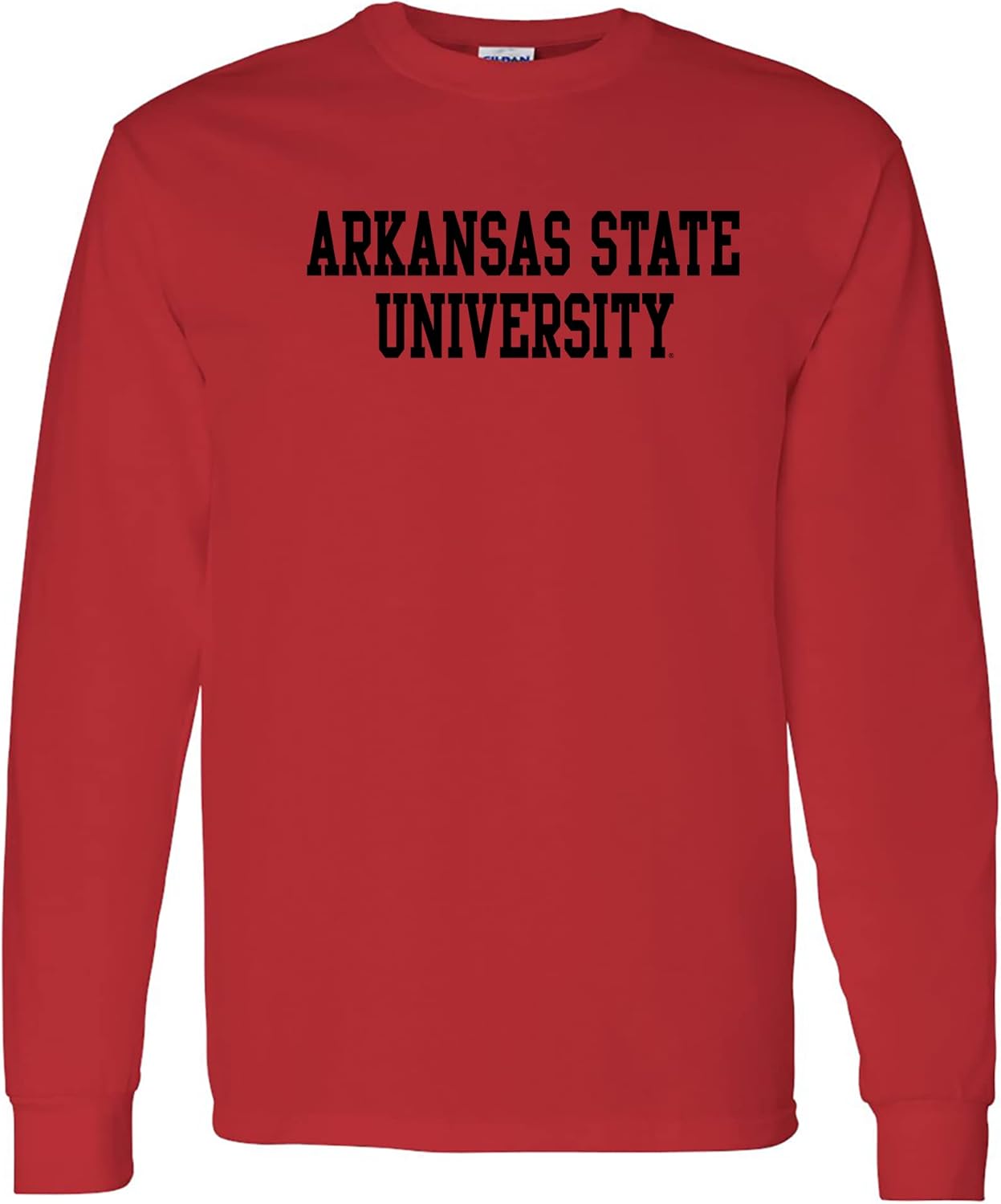 NCAA Officially Licensed College - University Basic Block Long Sleeve T Shirt - Image 170