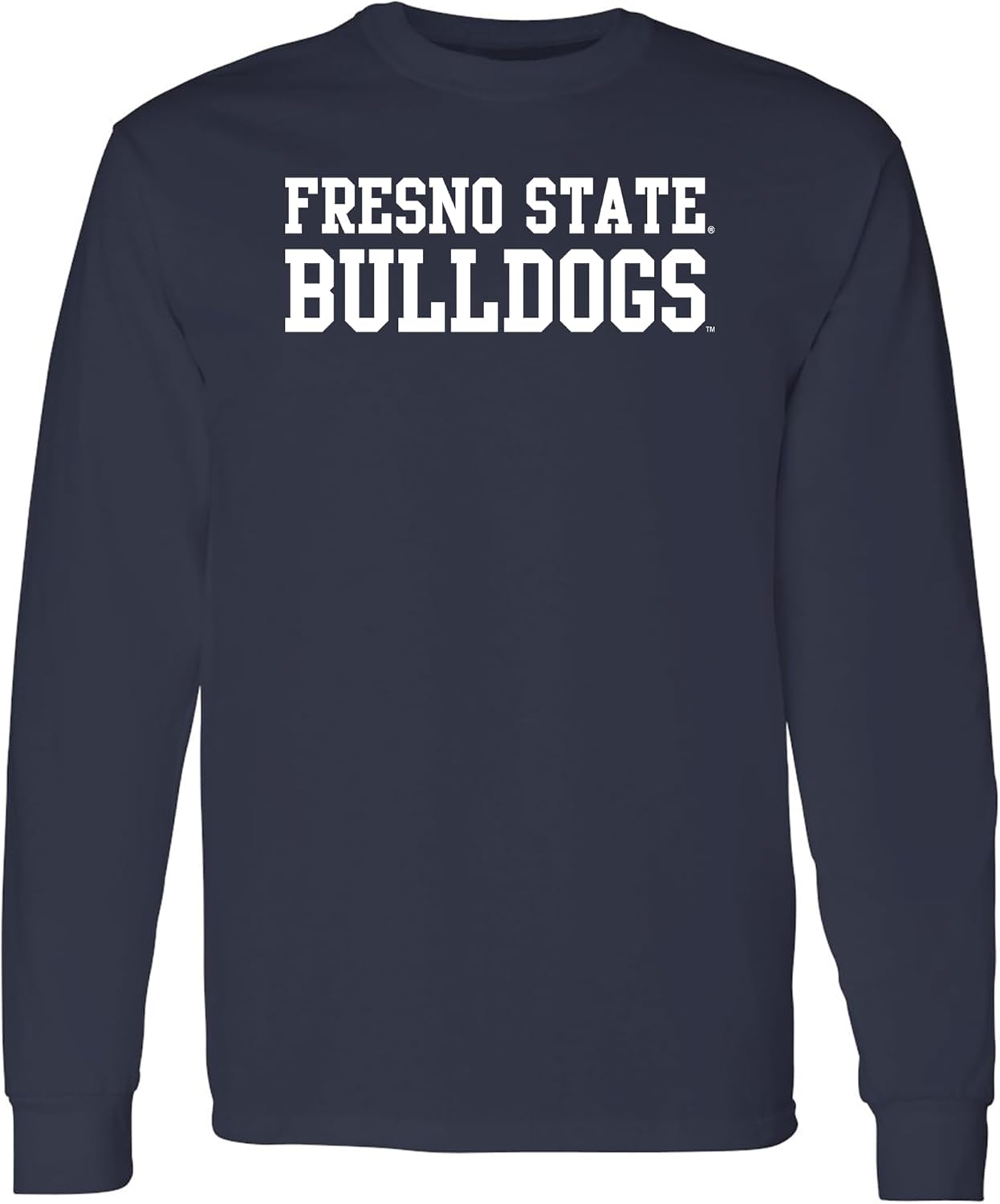 NCAA Officially Licensed College - University Basic Block Long Sleeve T Shirt - Image 99