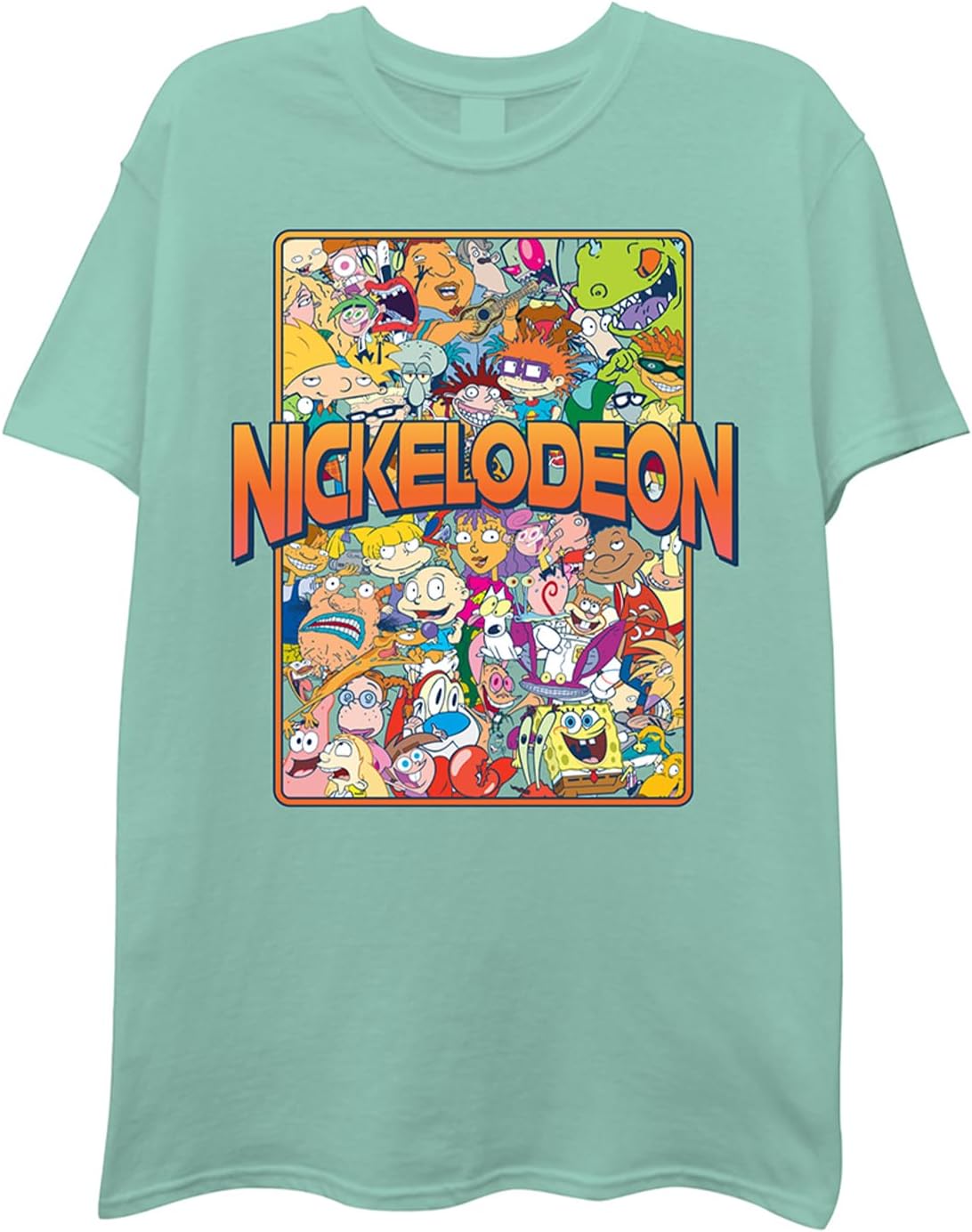 Nickelodeon Mens 90s Cartoon Shirt - Rugrats Hey Arnold Ren & Stimpy Rocko's Modern Life Tie Dye - Image 8
