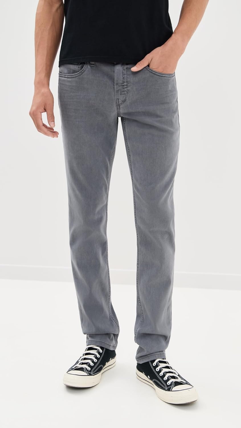 PAIGE Men's Federal Transcend Slim Straight Jeans - Image 2