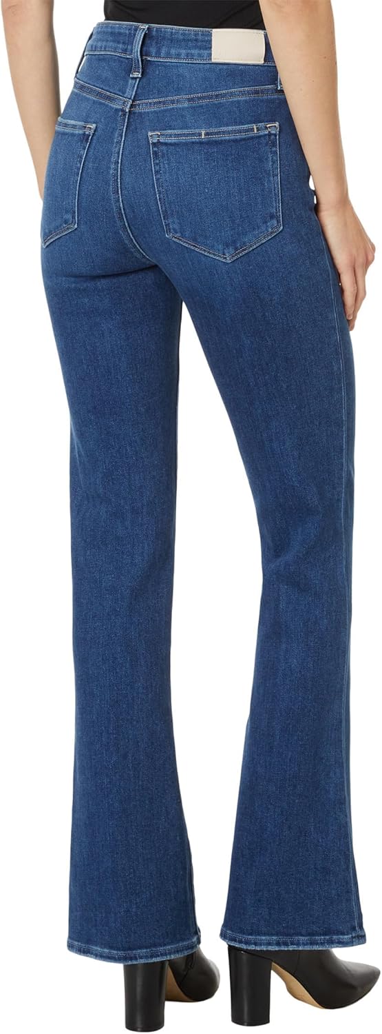 PAIGE Women's High Rise Laurel Canyon 32 Inch Inseam Jeans - Image 2