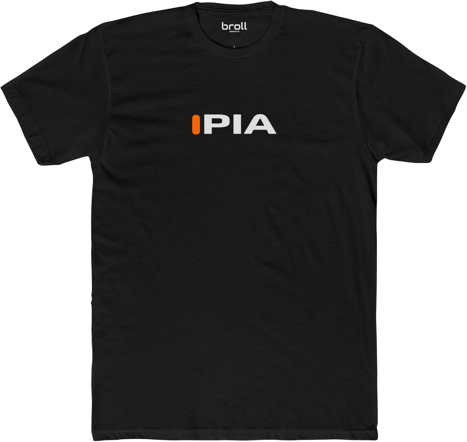 PIA Unisex Cotton T-Shirt, Crew Neck, Short Sleeve, Automotive Design Print - Image 2