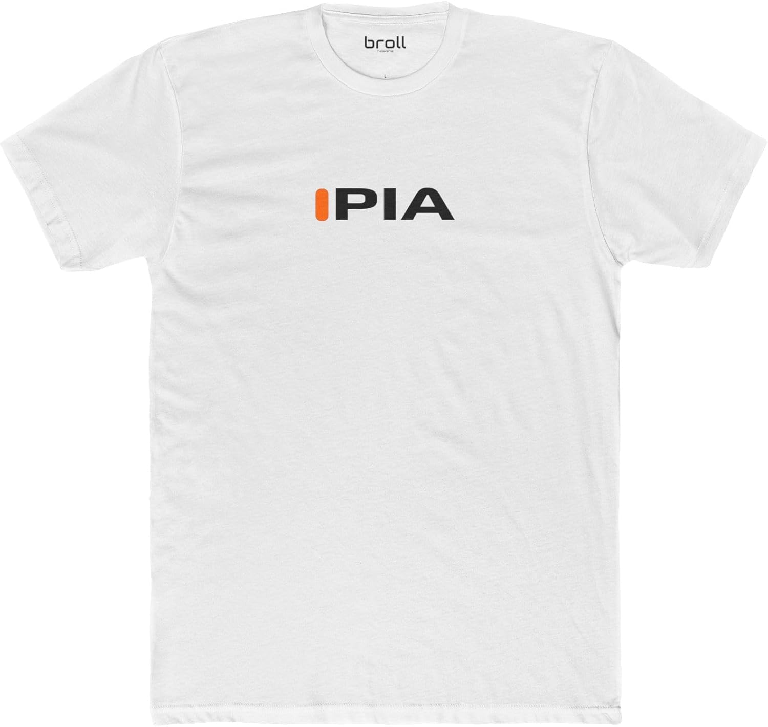PIA Unisex Cotton T-Shirt, Crew Neck, Short Sleeve, Automotive Design Print
