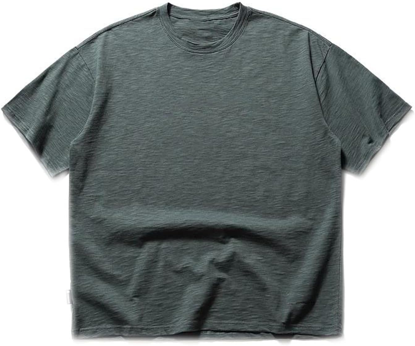 Printed Cotton Short Sleeve T-Shirt, Loose Fit Shirt for Men, Summer Casual - Image 7