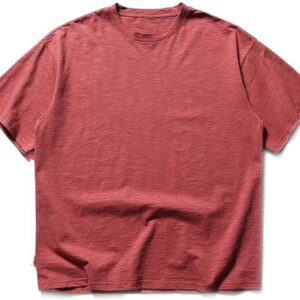 Printed Cotton Short Sleeve T-Shirt, Loose Fit Shirt for Men, Summer Casual