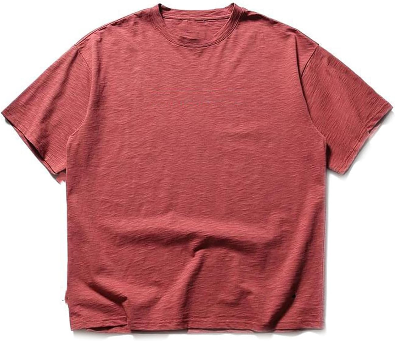 Printed Cotton Short Sleeve T-Shirt, Loose Fit Shirt for Men, Summer Casual