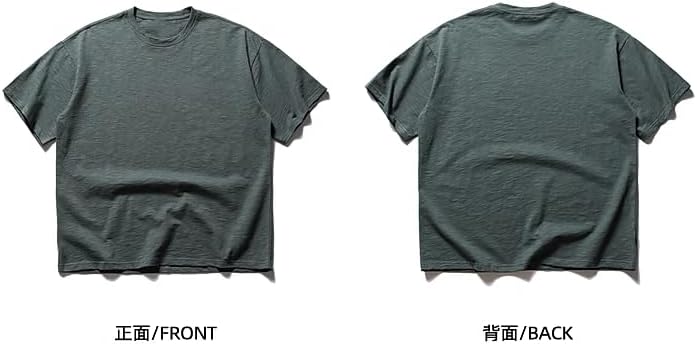 Printed Cotton Short Sleeve T-Shirt, Loose Fit Shirt for Men, Summer Casual - Image 3