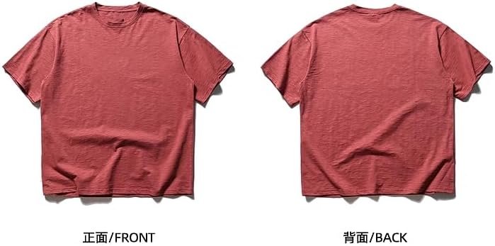 Printed Cotton Short Sleeve T-Shirt, Loose Fit Shirt for Men, Summer Casual - Image 5