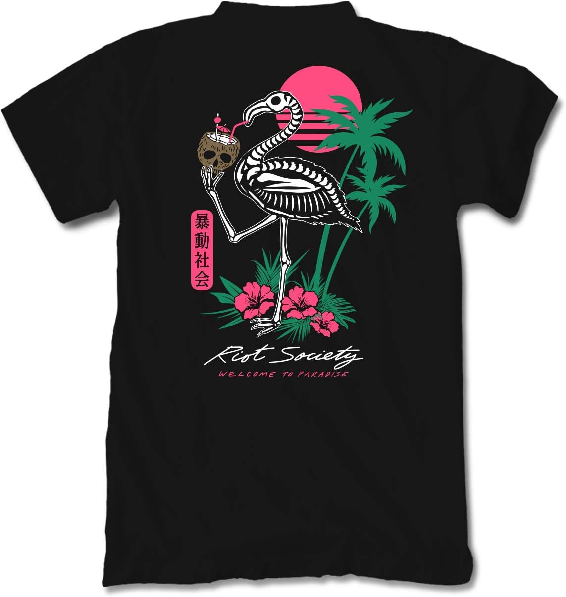 Riot Society Men's Short Sleeve Graphic Fashion