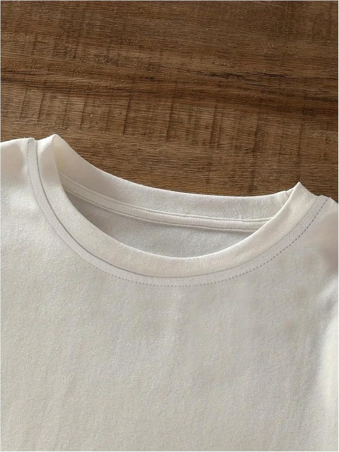 RoseSeek Women's Graphic Letter Tee Crew Neck Drop Shoulder Trendy Summer T Shirt Short Sleeve Vintage Car Print Top - Image 3