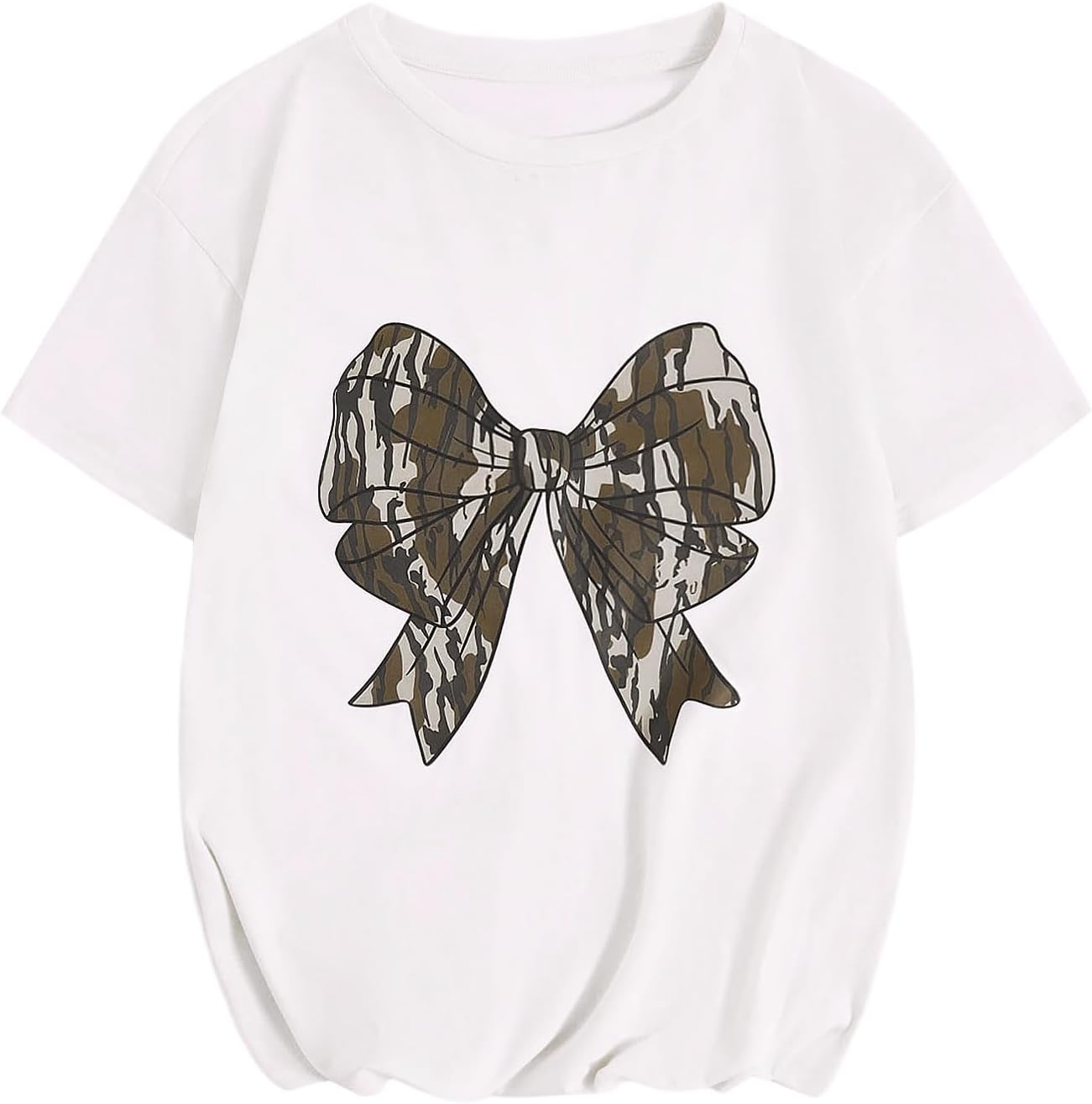 RoseSeek Women's Graphic Letter Tee Crew Neck Drop Shoulder Trendy Summer T Shirt Short Sleeve Vintage Car Print Top - Image 10