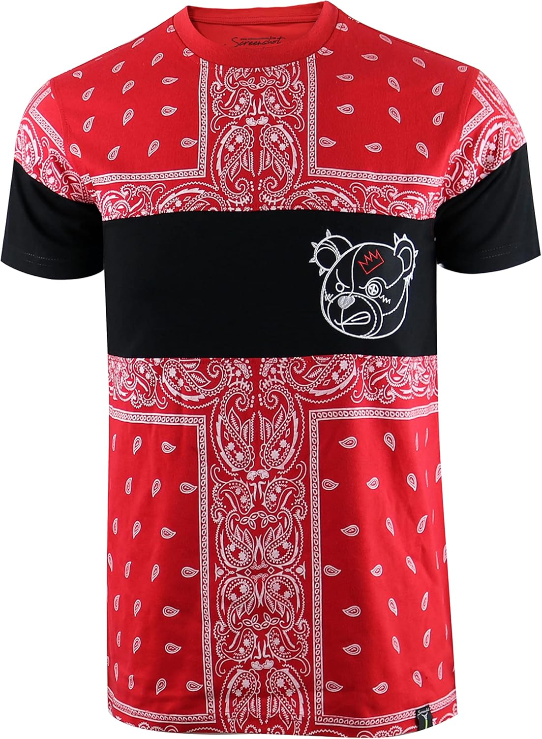 SCREENSHOT-1202-SS-1 Mens Hipster Hip-Hop Premium Stylish Longline Urban High Density Gel Tee - Image 14