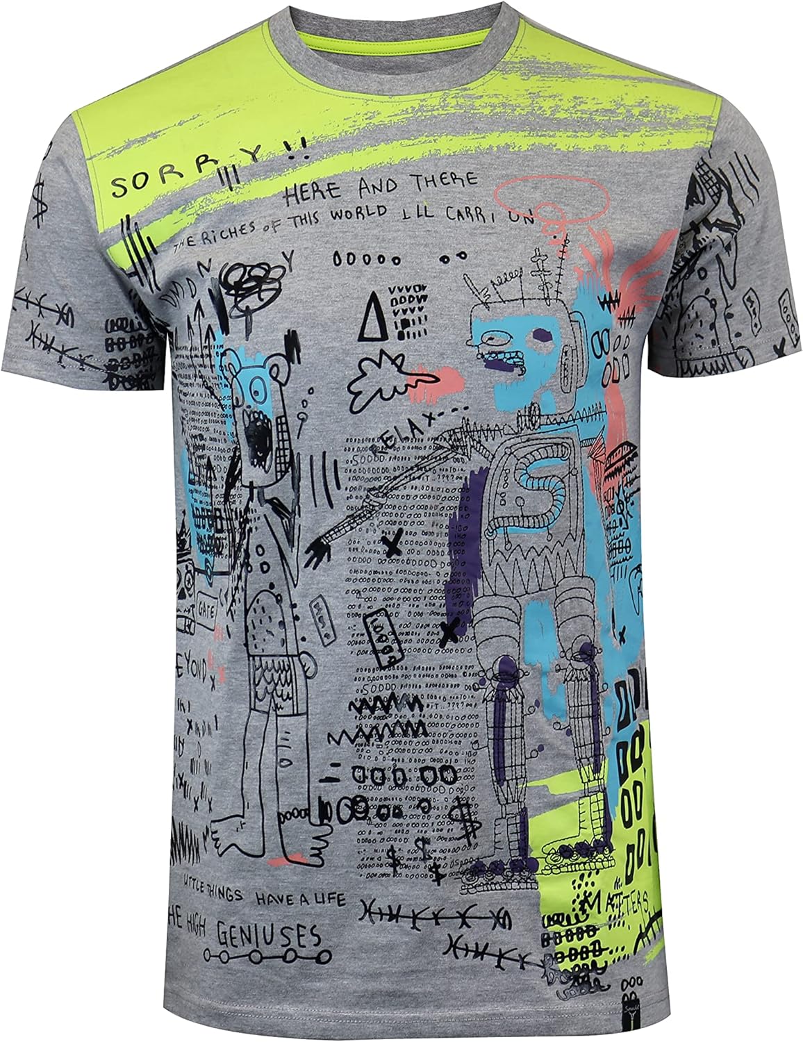 SCREENSHOT-1202-SS-1 Mens Hipster Hip-Hop Premium Stylish Longline Urban High Density Gel Tee - Image 10