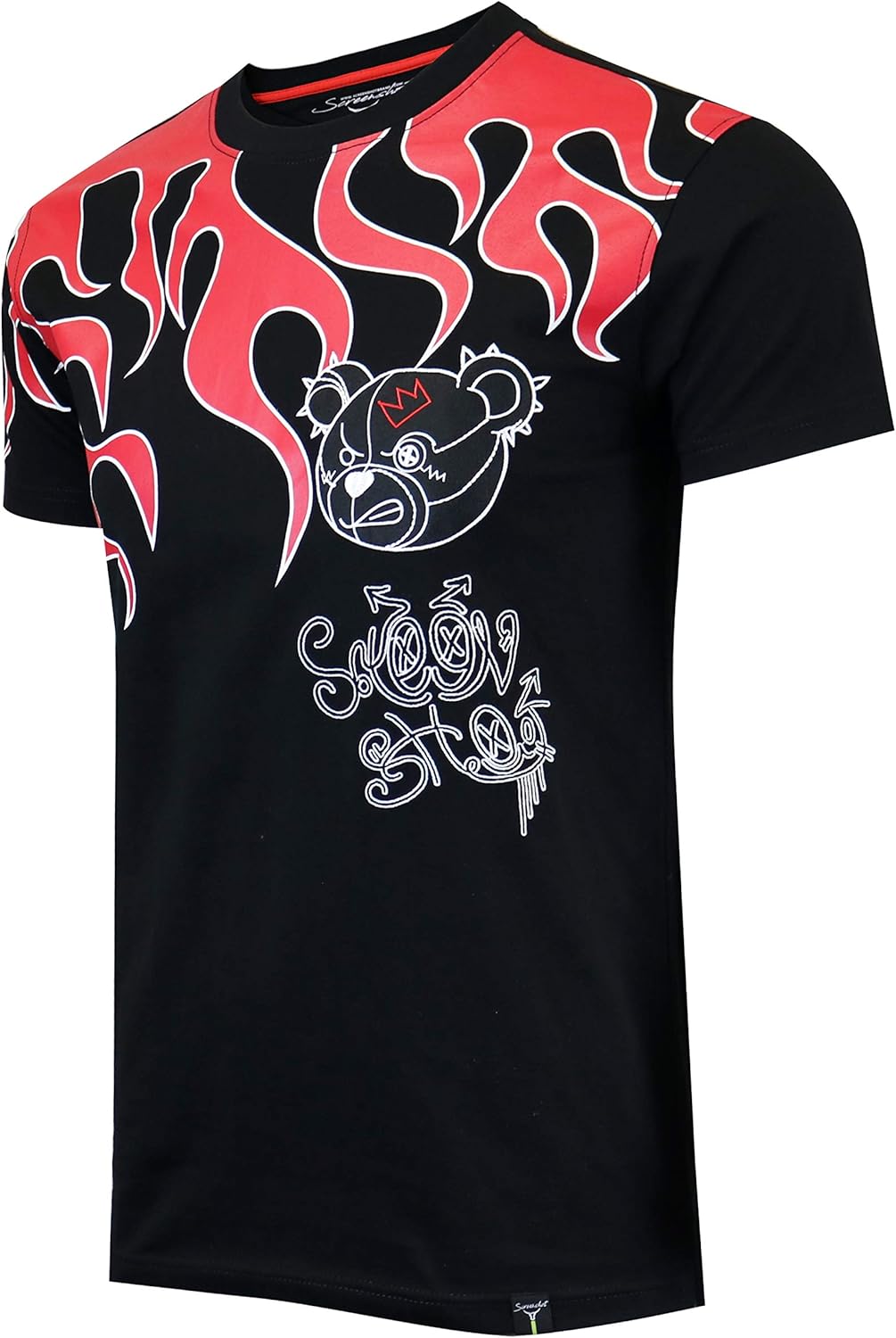 SCREENSHOT-1202-SS-1 Mens Hipster Hip-Hop Premium Stylish Longline Urban High Density Gel Tee - Image 24