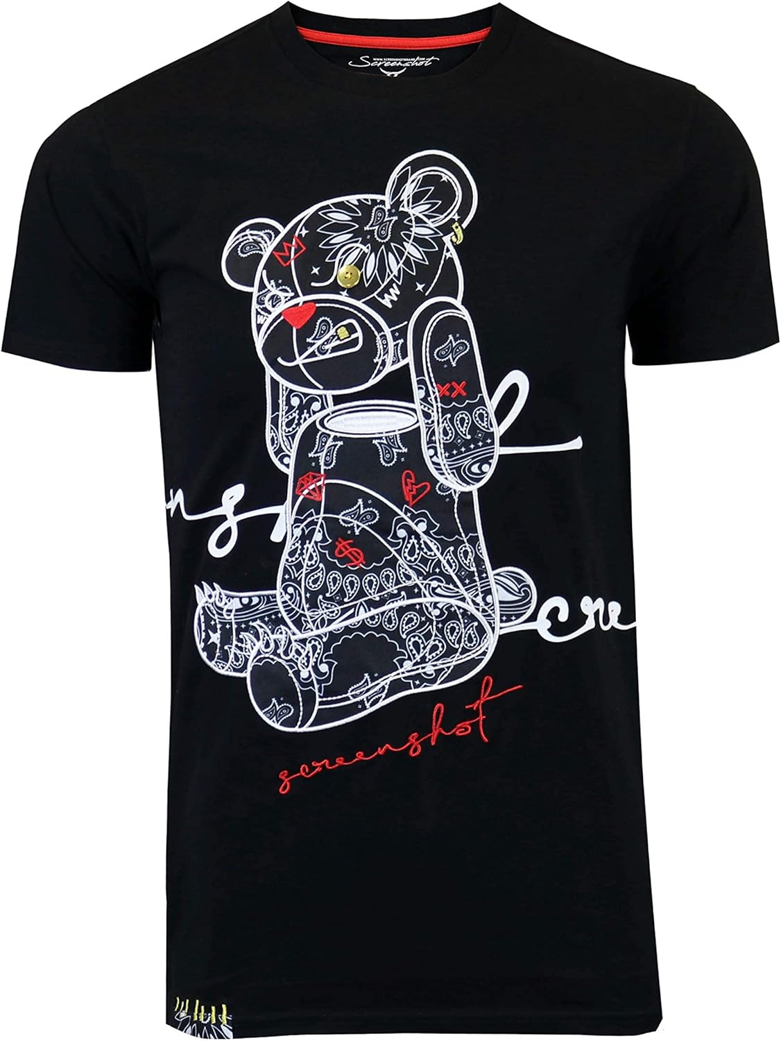 SCREENSHOT-1202-SS-1 Mens Hipster Hip-Hop Premium Stylish Longline Urban High Density Gel Tee - Image 13