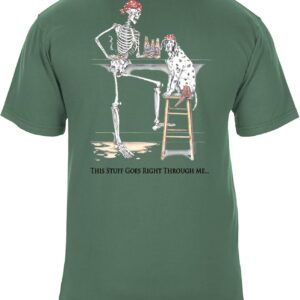 SEA DOG Vintage Graphic T-Shirt Garment Dyed 100% Ringspun Cotton, Relaxed Fit, Pre-Shrunk, Printed in USA - Vintage Bones